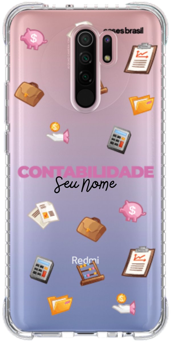 Capinha para celular Contabilidade - Profissão Com Nome