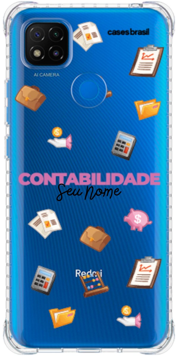 Capinha para celular Contabilidade - Profissão Com Nome