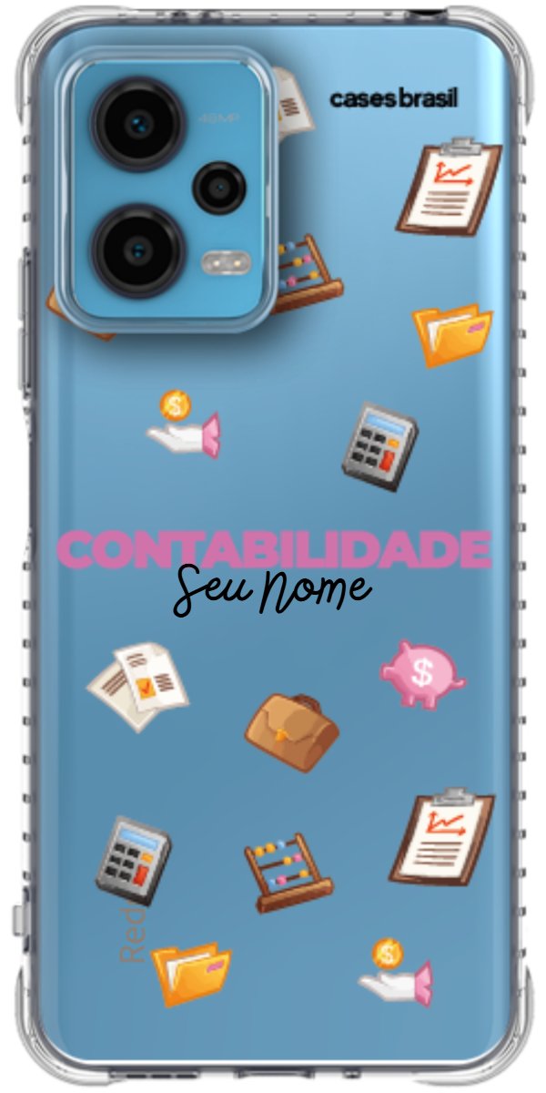 Capinha para celular Contabilidade - Profissão Com Nome