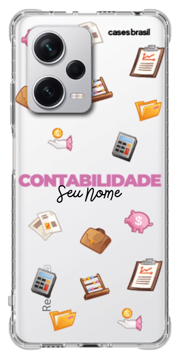 Capinha para celular Contabilidade - Profissão Com Nome