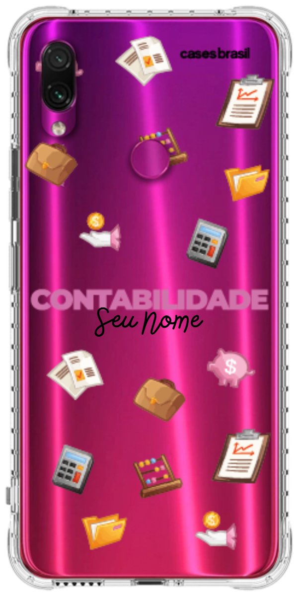 Capinha para celular Contabilidade - Profissão Com Nome