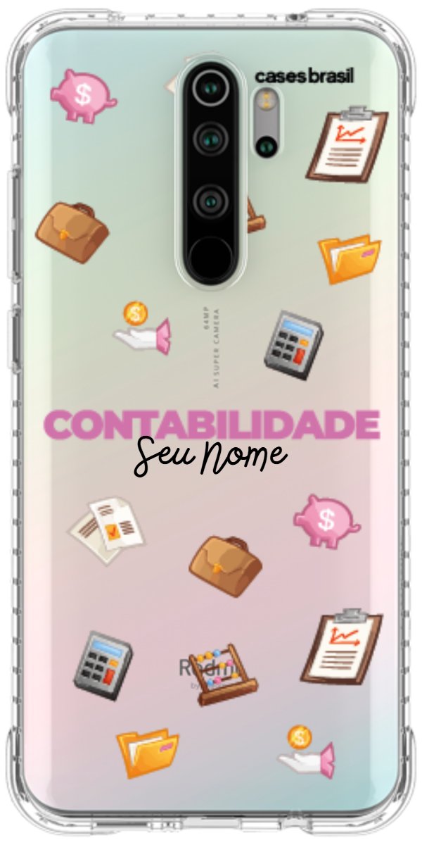 Capinha para celular Contabilidade - Profissão Com Nome