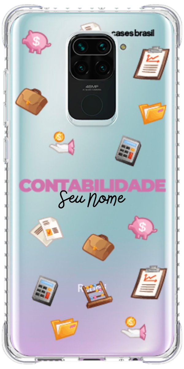 Capinha para celular Contabilidade - Profissão Com Nome