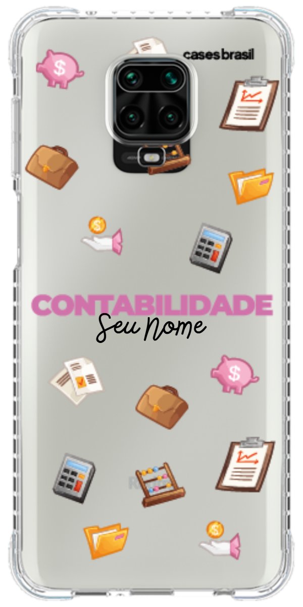 Capinha para celular Contabilidade - Profissão Com Nome