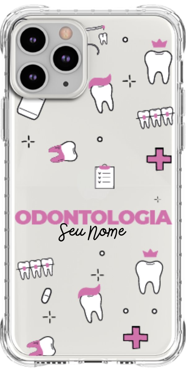 Capinha para celular Odontologia - Profissão Com Nome