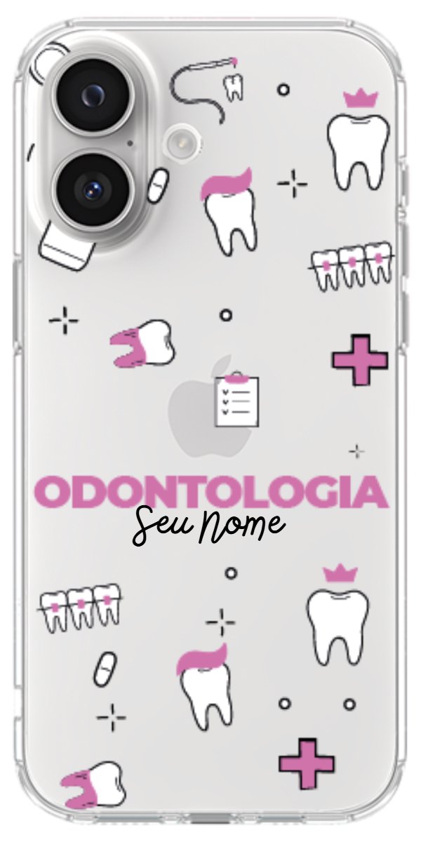 Capinha para celular Odontologia - Profissão Com Nome