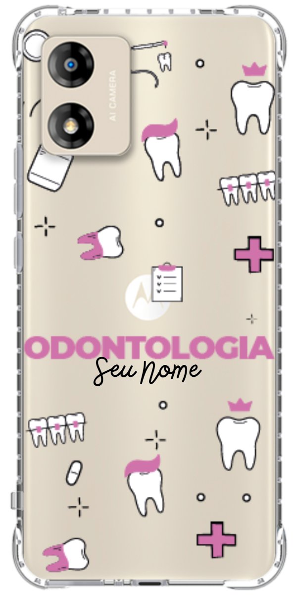 Capinha para celular Odontologia - Profissão Com Nome