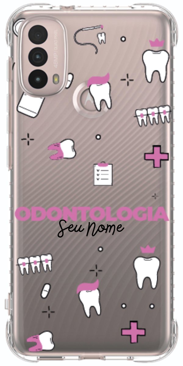 Capinha para celular Odontologia - Profissão Com Nome