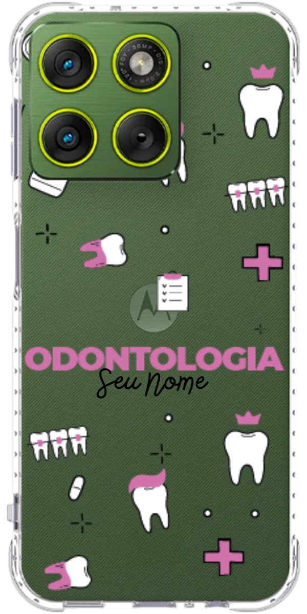 Capinha para celular Odontologia - Profissão Com Nome