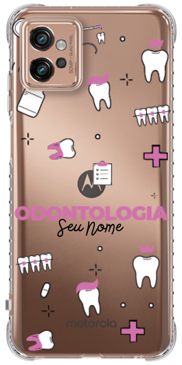 Capinha para celular Odontologia - Profissão Com Nome