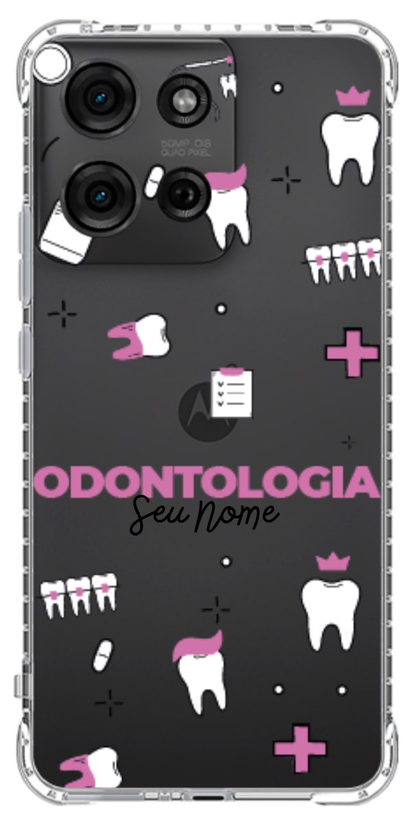 Capinha para celular Odontologia - Profissão Com Nome