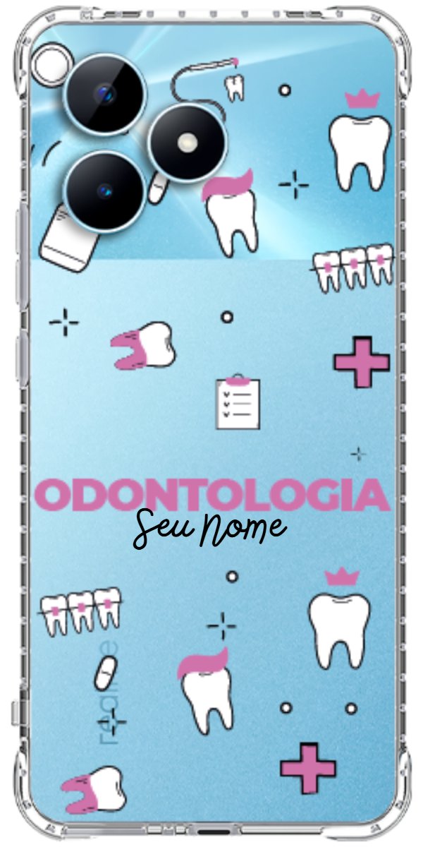 Capinha para celular Odontologia - Profissão Com Nome