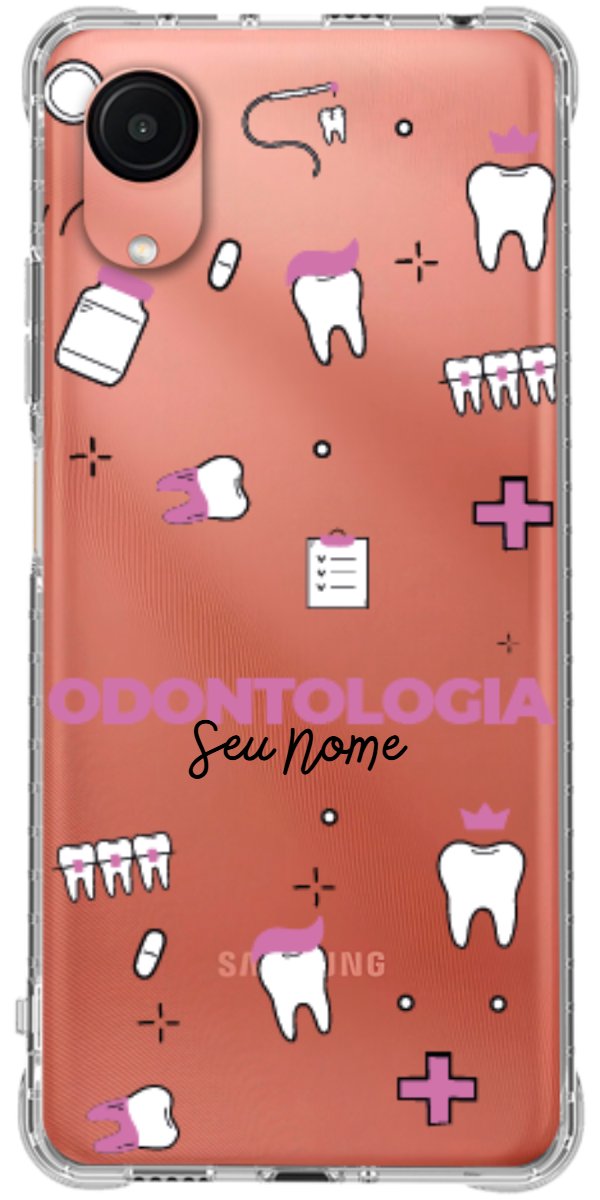 Capinha para celular Odontologia - Profissão Com Nome