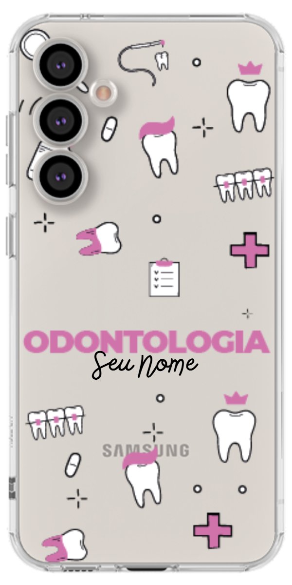 Capinha para celular Odontologia - Profissão Com Nome