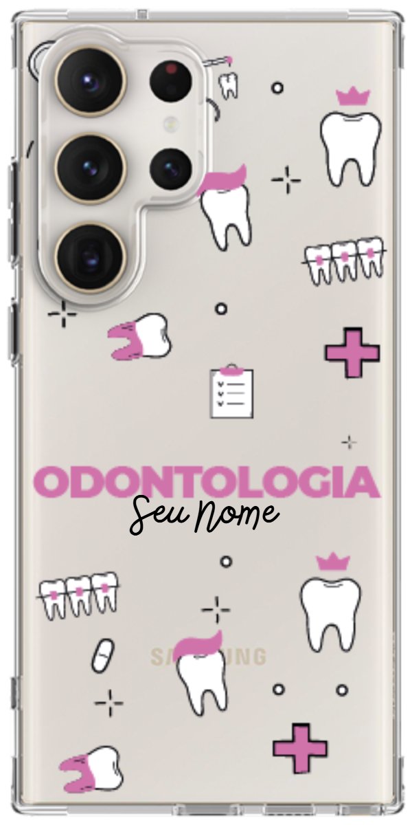 Capinha para celular Odontologia - Profissão Com Nome
