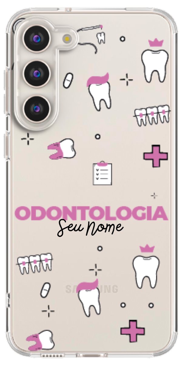 Capinha para celular Odontologia - Profissão Com Nome