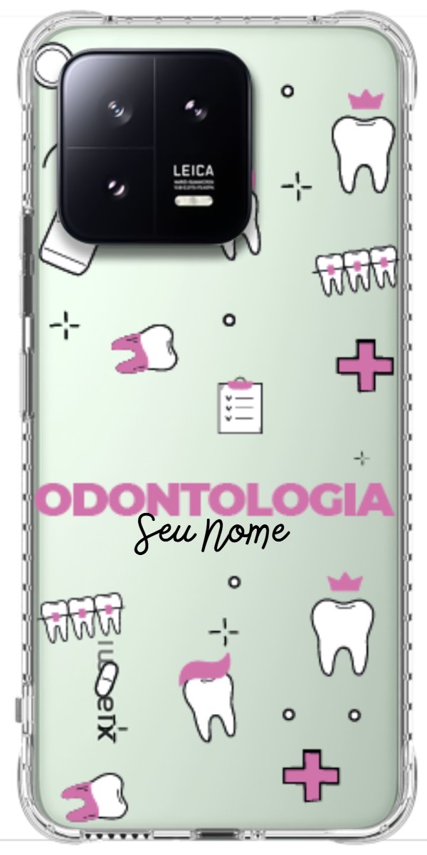 Capinha para celular Odontologia - Profissão Com Nome