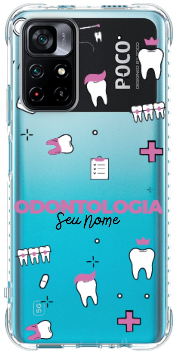 Capinha para celular Odontologia - Profissão Com Nome