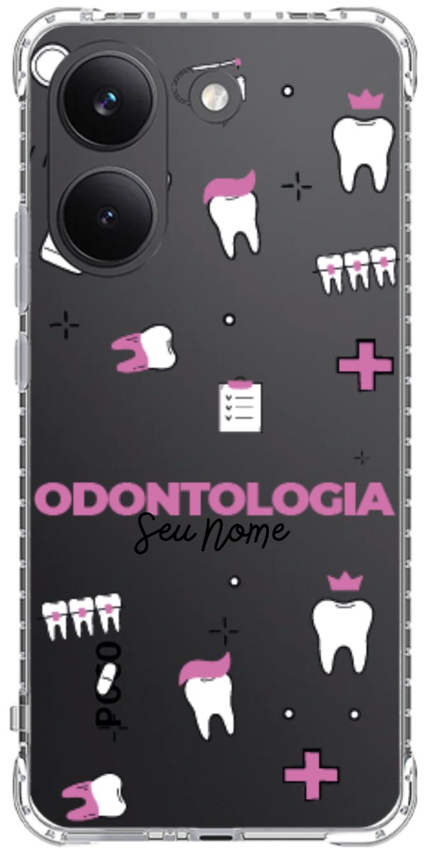 Capinha para celular Odontologia - Profissão Com Nome