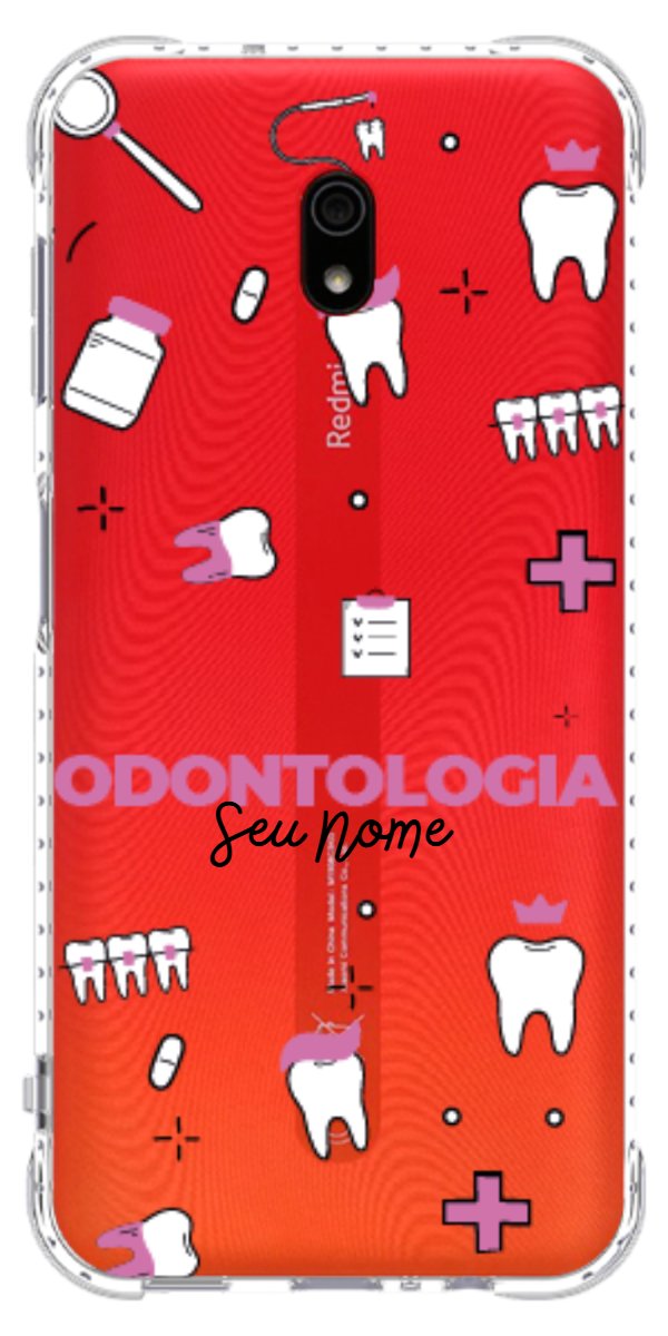 Capinha para celular Odontologia - Profissão Com Nome