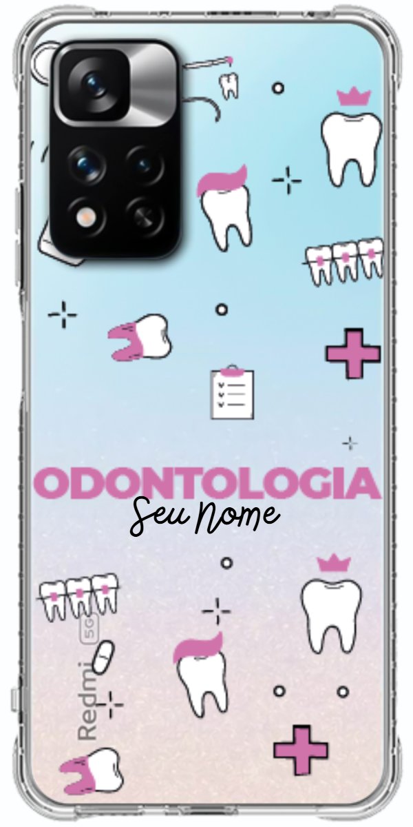 Capinha para celular Odontologia - Profissão Com Nome