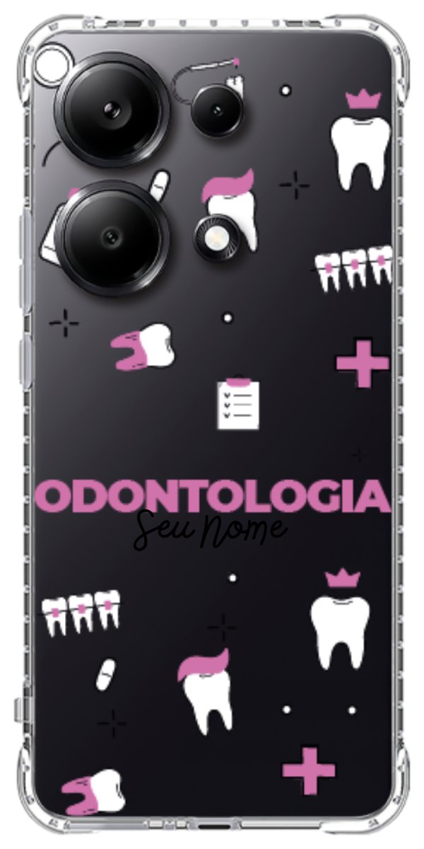 Capinha para celular Odontologia - Profissão Com Nome