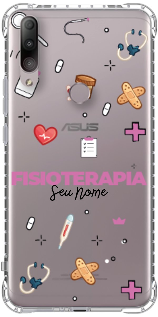 Capinha para celular Fisioterapia - Profissão Com Nome