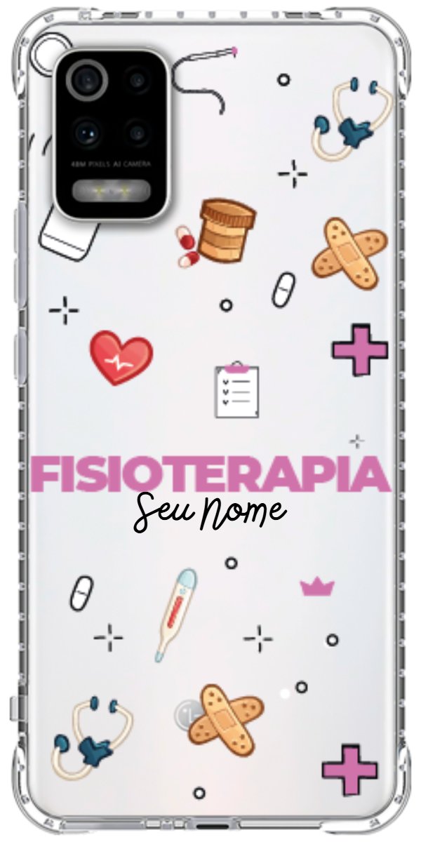 Capinha para celular Fisioterapia - Profissão Com Nome