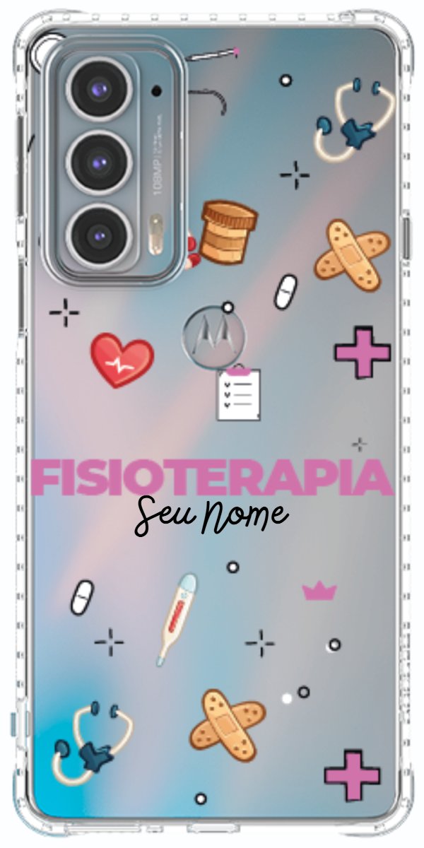 Capinha para celular Fisioterapia - Profissão Com Nome