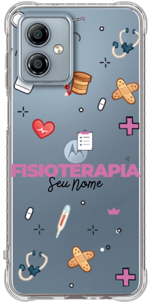 Capinha para celular Fisioterapia - Profissão Com Nome