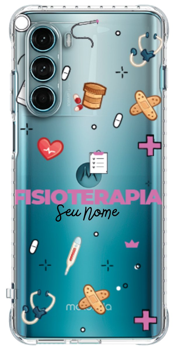 Capinha para celular Fisioterapia - Profissão Com Nome