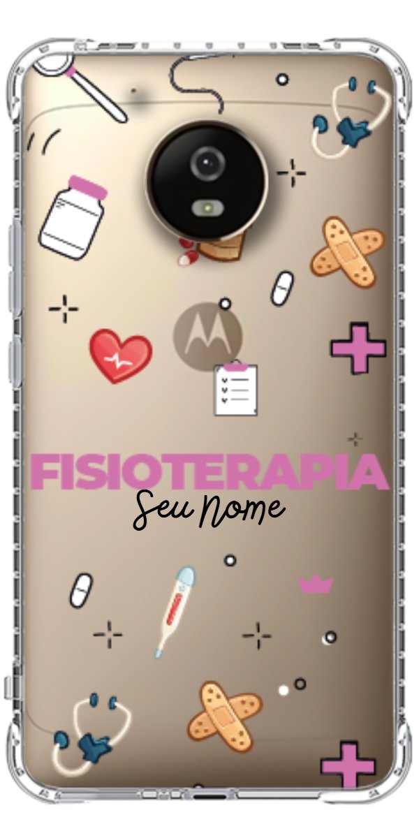 Capinha para celular Fisioterapia - Profissão Com Nome