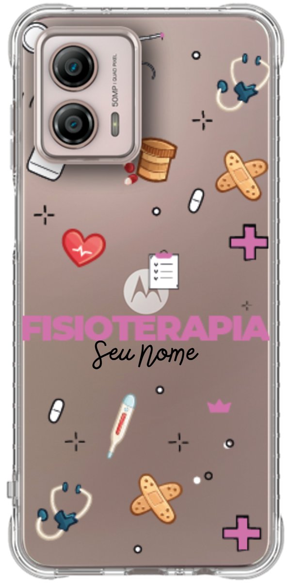 Capinha para celular Fisioterapia - Profissão Com Nome
