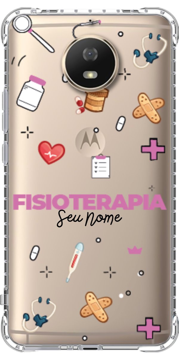 Capinha para celular Fisioterapia - Profissão Com Nome