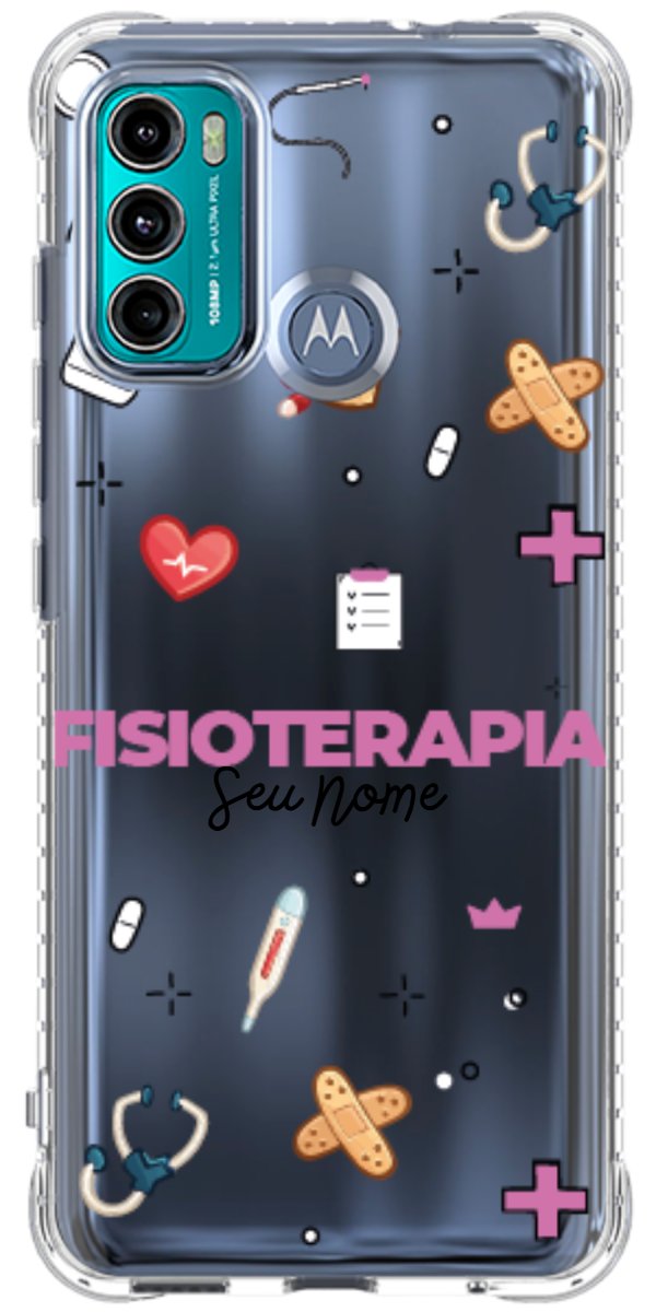 Capinha para celular Fisioterapia - Profissão Com Nome
