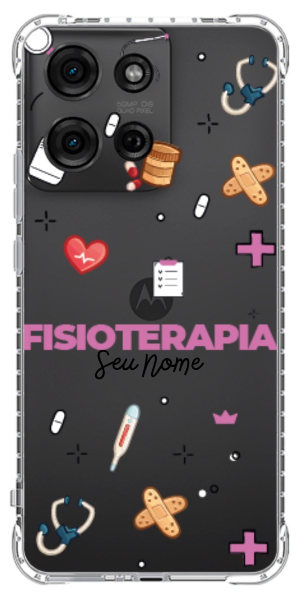 Capinha para celular Fisioterapia - Profissão Com Nome