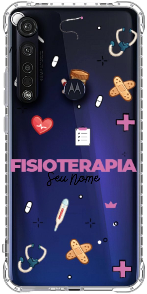Capinha para celular Fisioterapia - Profissão Com Nome