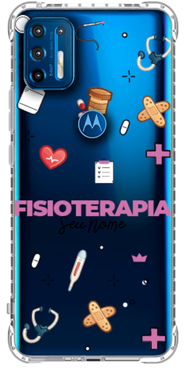 Capinha para celular Fisioterapia - Profissão Com Nome