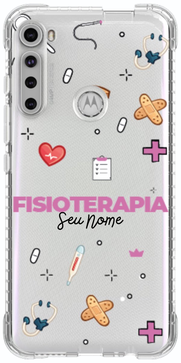 Capinha para celular Fisioterapia - Profissão Com Nome