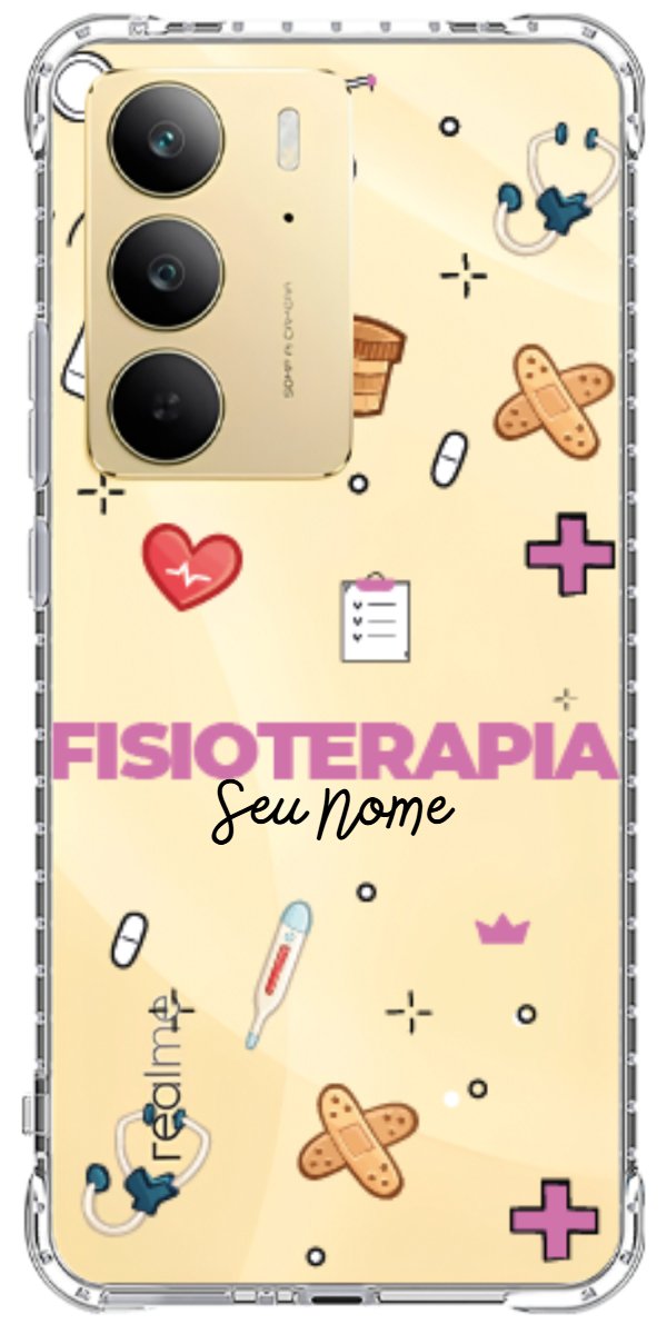Capinha para celular Fisioterapia - Profissão Com Nome