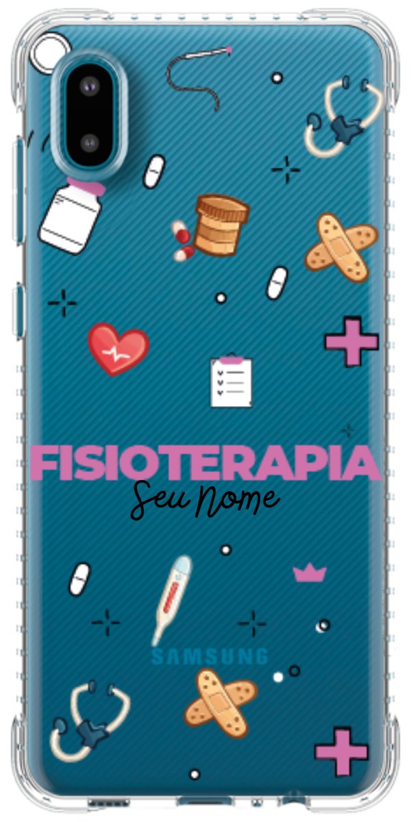 Capinha para celular Fisioterapia - Profissão Com Nome