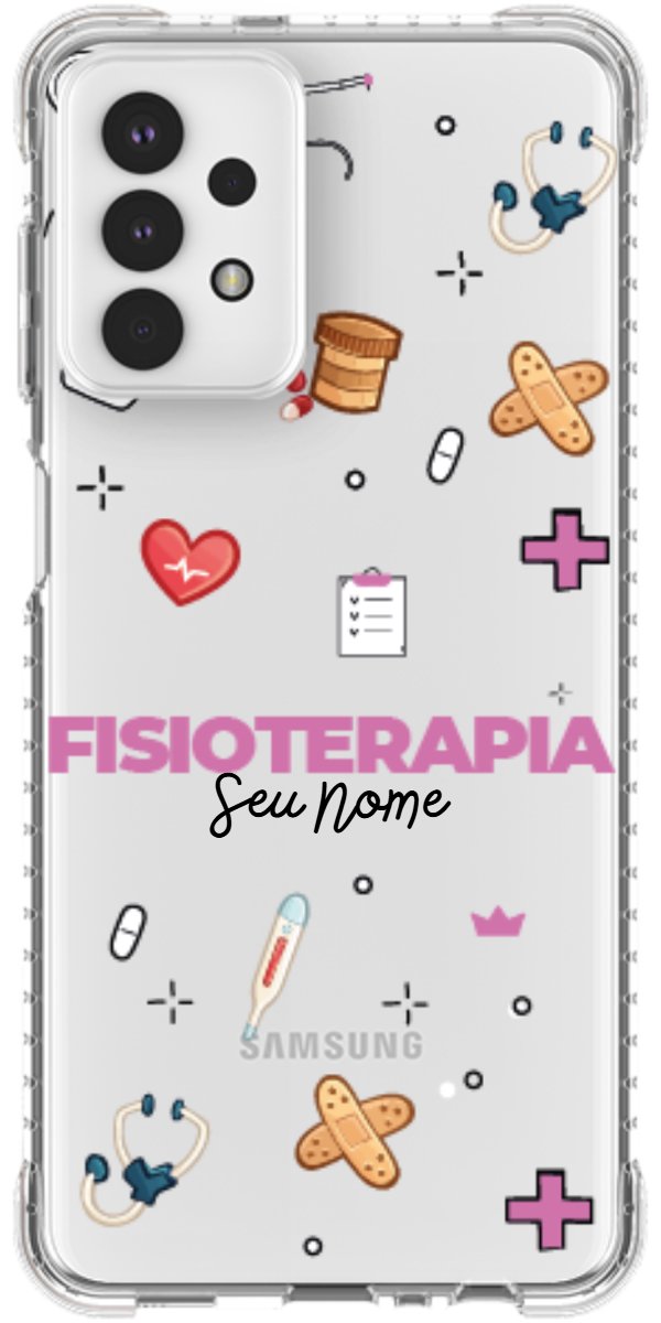 Capinha para celular Fisioterapia - Profissão Com Nome