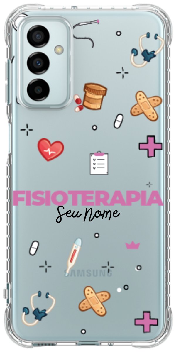Capinha para celular Fisioterapia - Profissão Com Nome