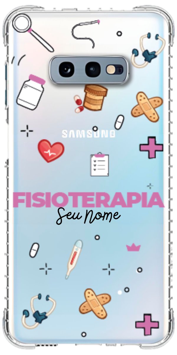 Capinha para celular Fisioterapia - Profissão Com Nome