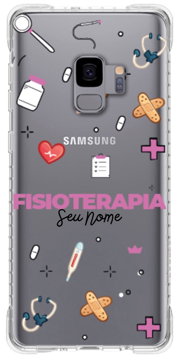 Capinha para celular Fisioterapia - Profissão Com Nome