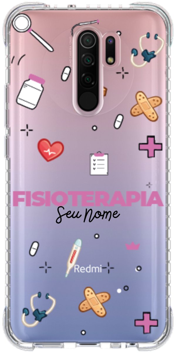 Capinha para celular Fisioterapia - Profissão Com Nome
