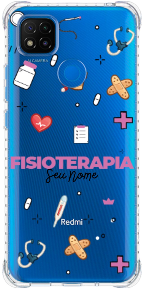 Capinha para celular Fisioterapia - Profissão Com Nome