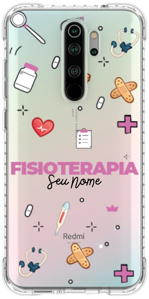 Capinha para celular Fisioterapia - Profissão Com Nome