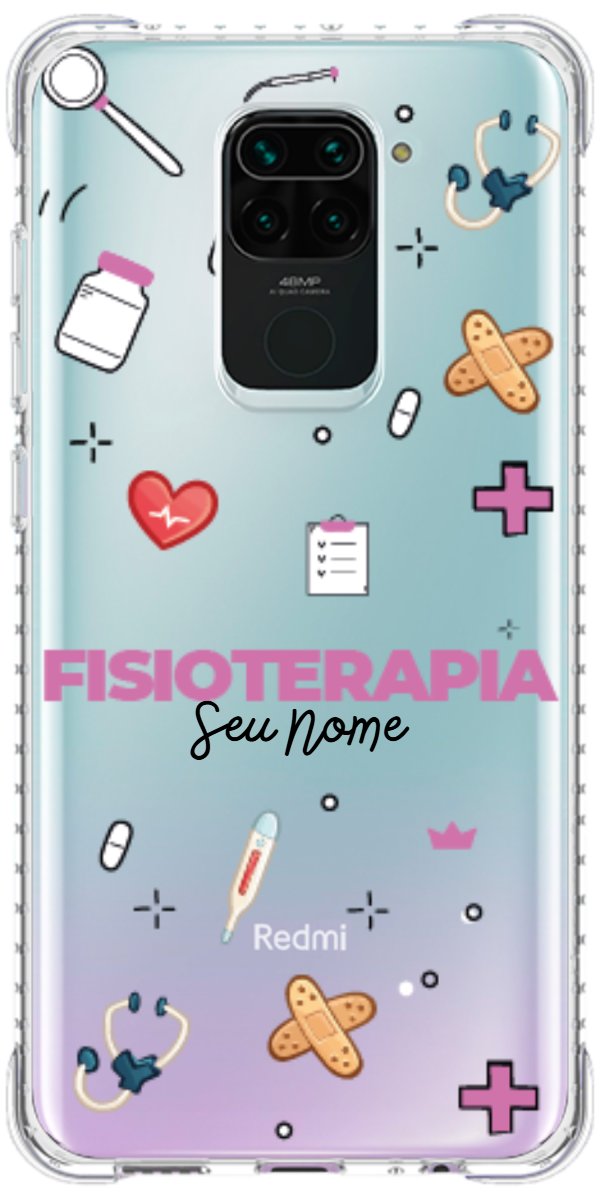 Capinha para celular Fisioterapia - Profissão Com Nome