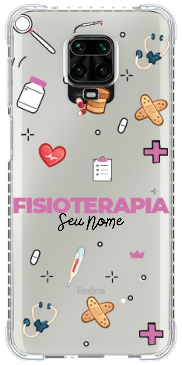 Capinha para celular Fisioterapia - Profissão Com Nome